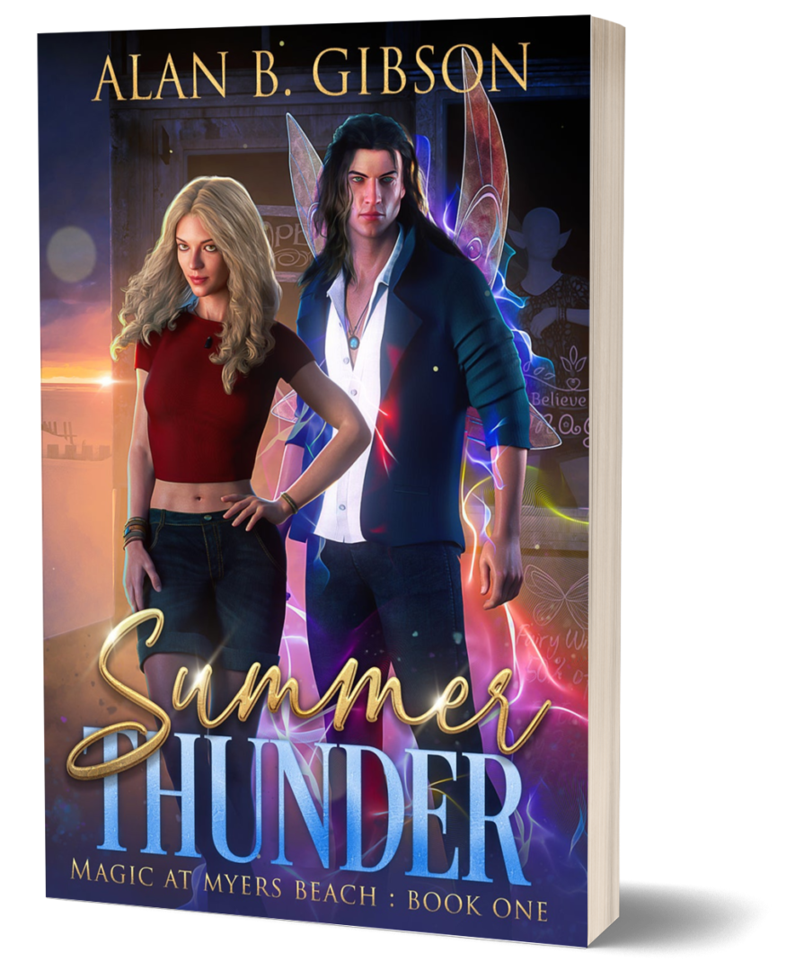 ST3D Summer Thunder Book Front Cover in Color